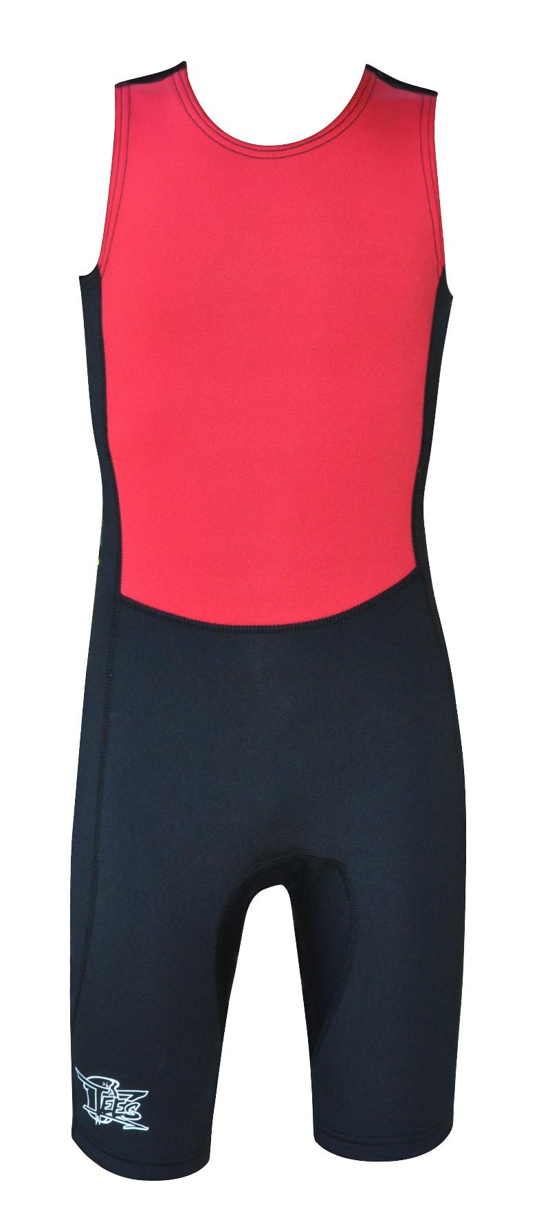 Kids Training Suit Red Black sizes 6, 8 and 10